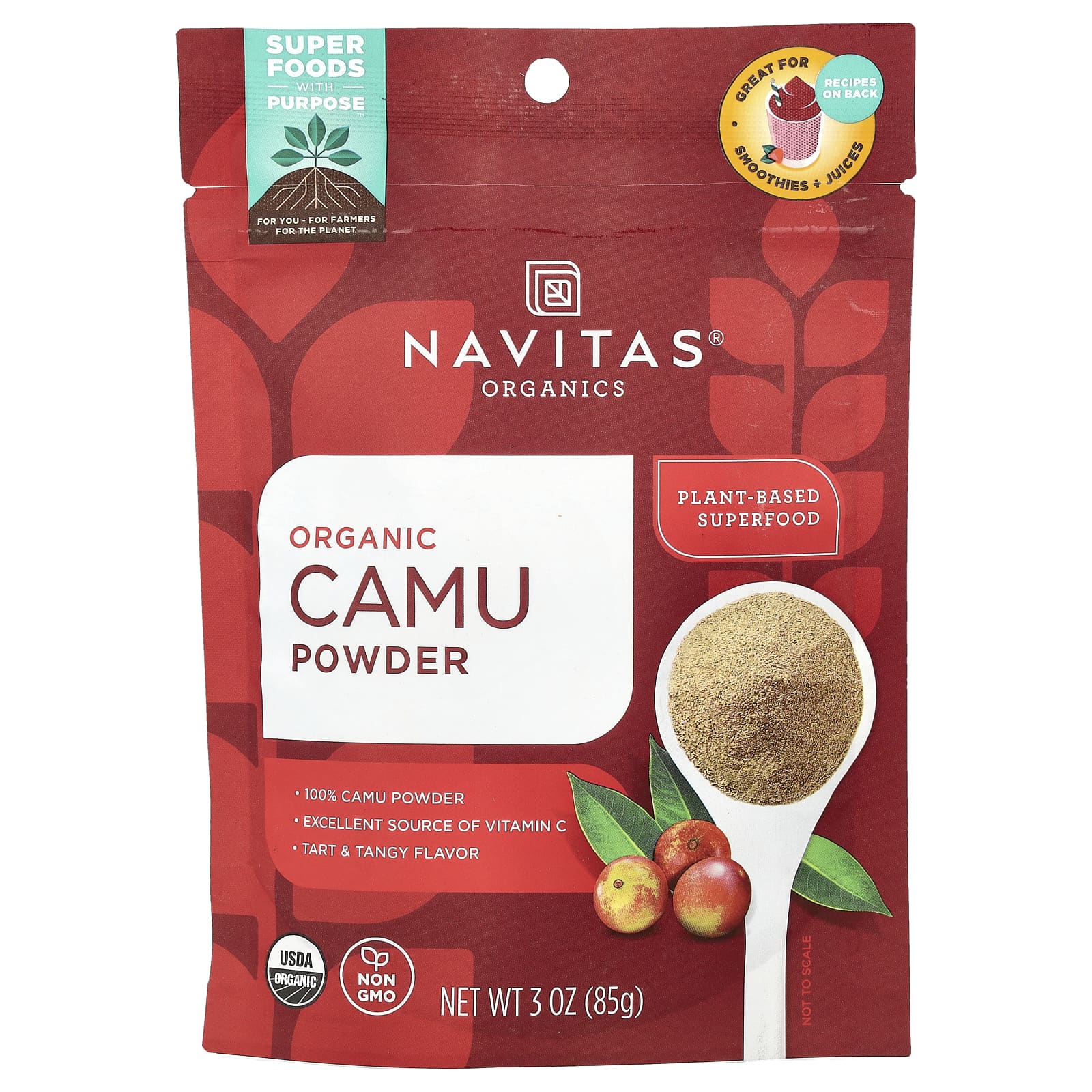 Navitas Organics, Organic Camu Powder, 3 oz (85 g) - Image 1