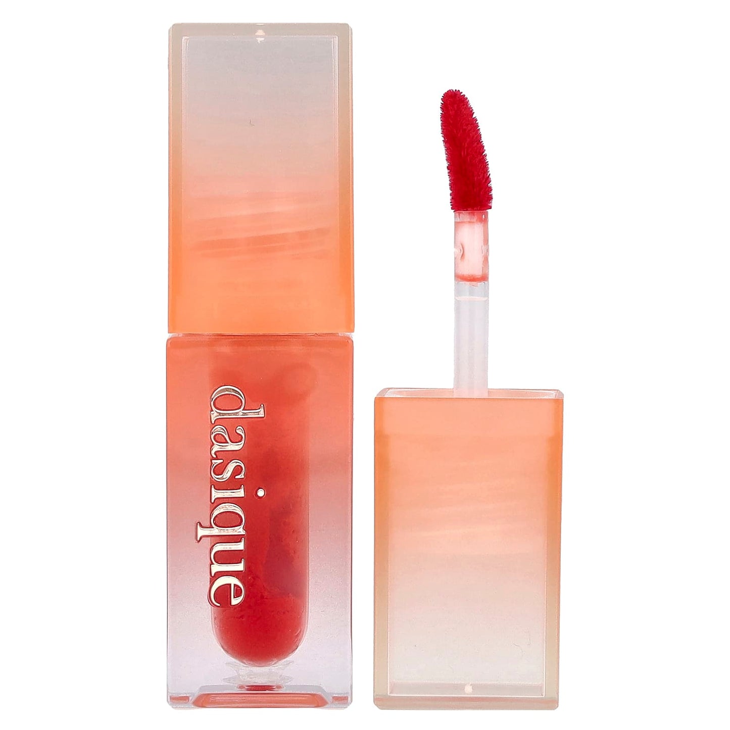 Dasique Juicy Dewy Lip Tint, Hydrating Radiant Shine, 15 Orange Coke - Image 1