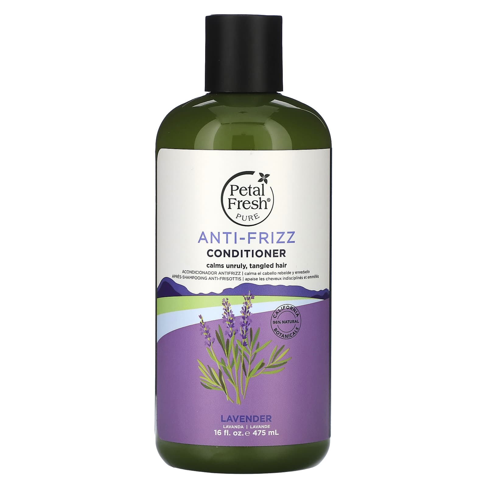 Petal Fresh, Anti-Frizz Conditioner, Lavender, 16 fl oz (475 ml) - Image 1