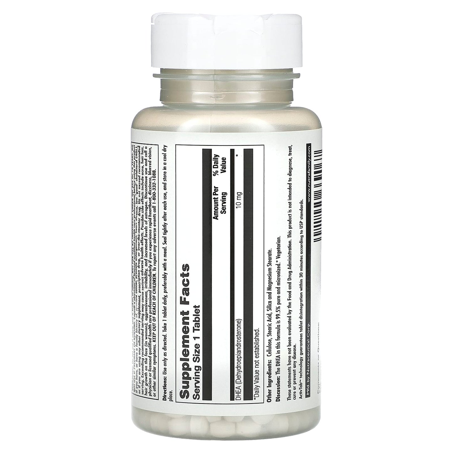KAL DHEA 10mg 60 Tablets - Pure, Vegetarian, and Effective - Image 2