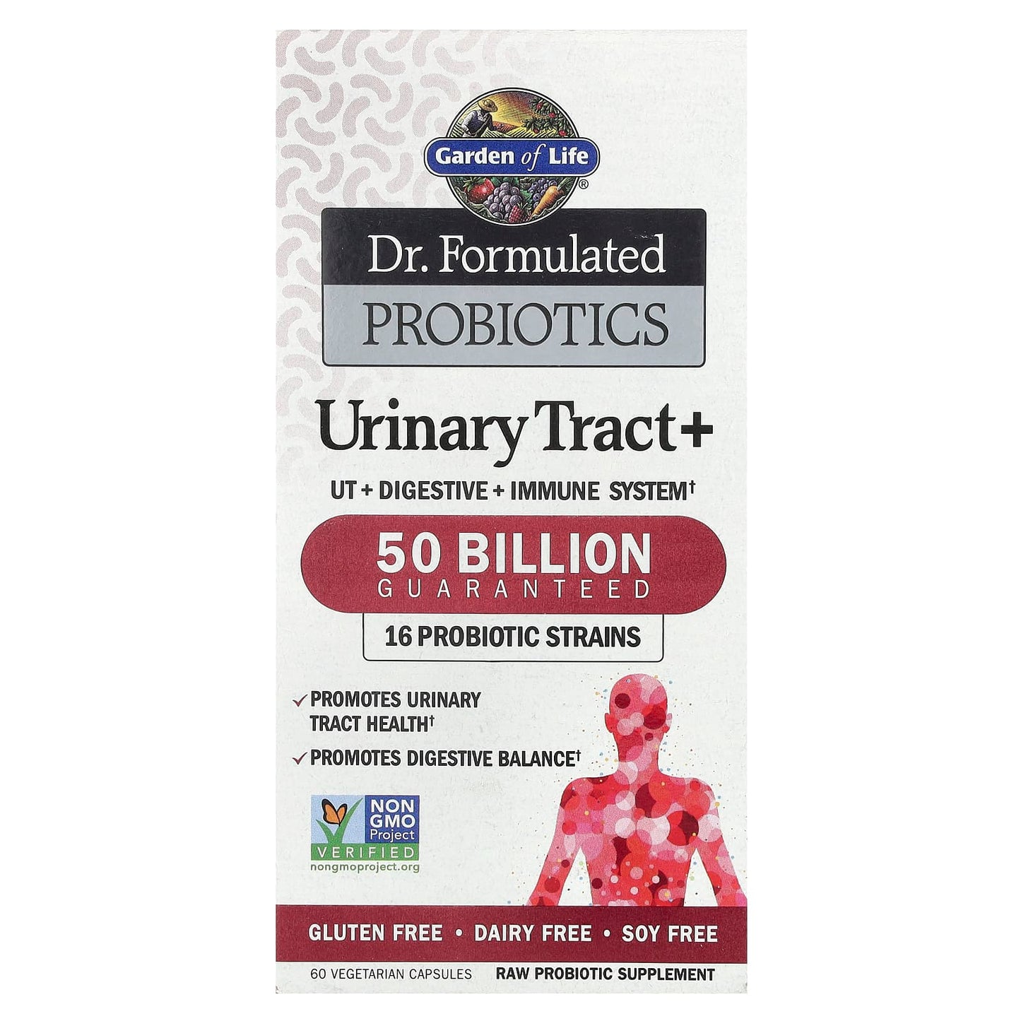 Dr. Formulated Probiotics for Urinary Tract Health - 50 Billion CFU - Image 1