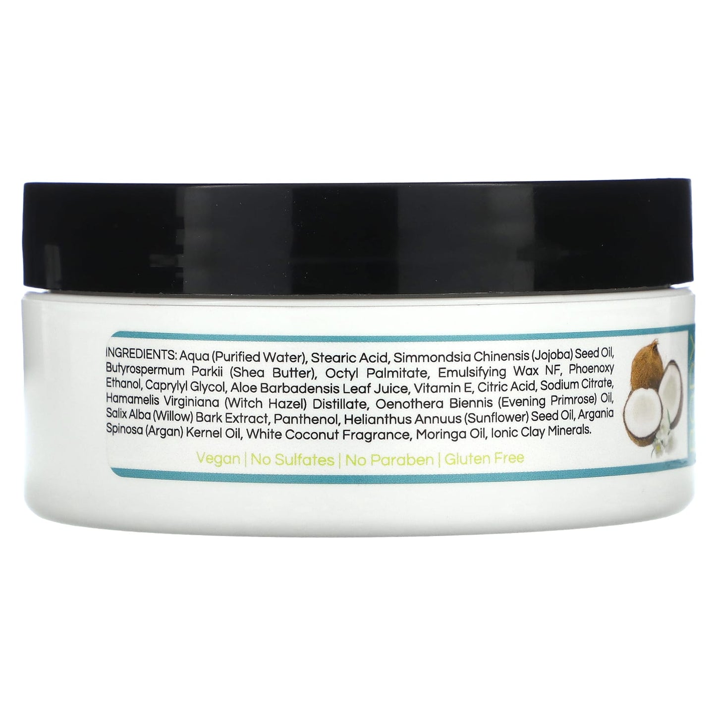 Zion Health, Body Butter with Argan Oil, White Coconut, 4 oz (118 g) - Image 2