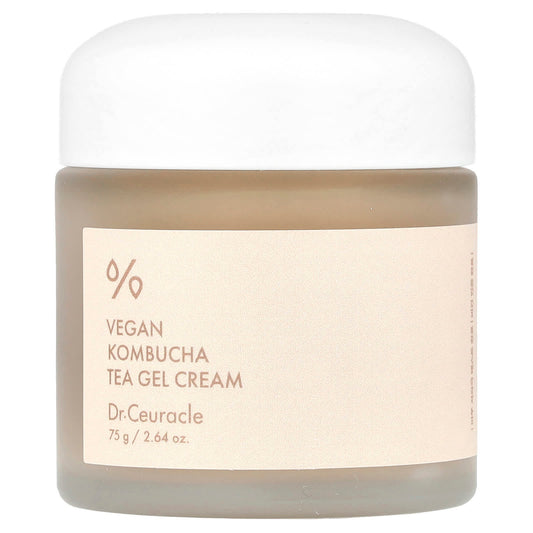 Vegan Kombucha Tea Gel Cream by Dr. Ceuracle for Hydrated Skin, 2.64 oz - Image 1