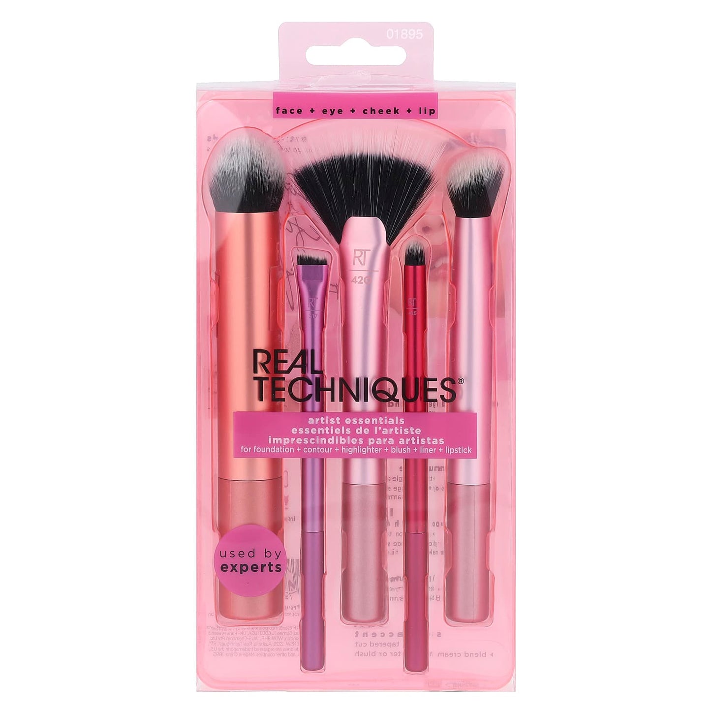 Real Techniques, Artist Essentials, 5 Piece Set - Image 2