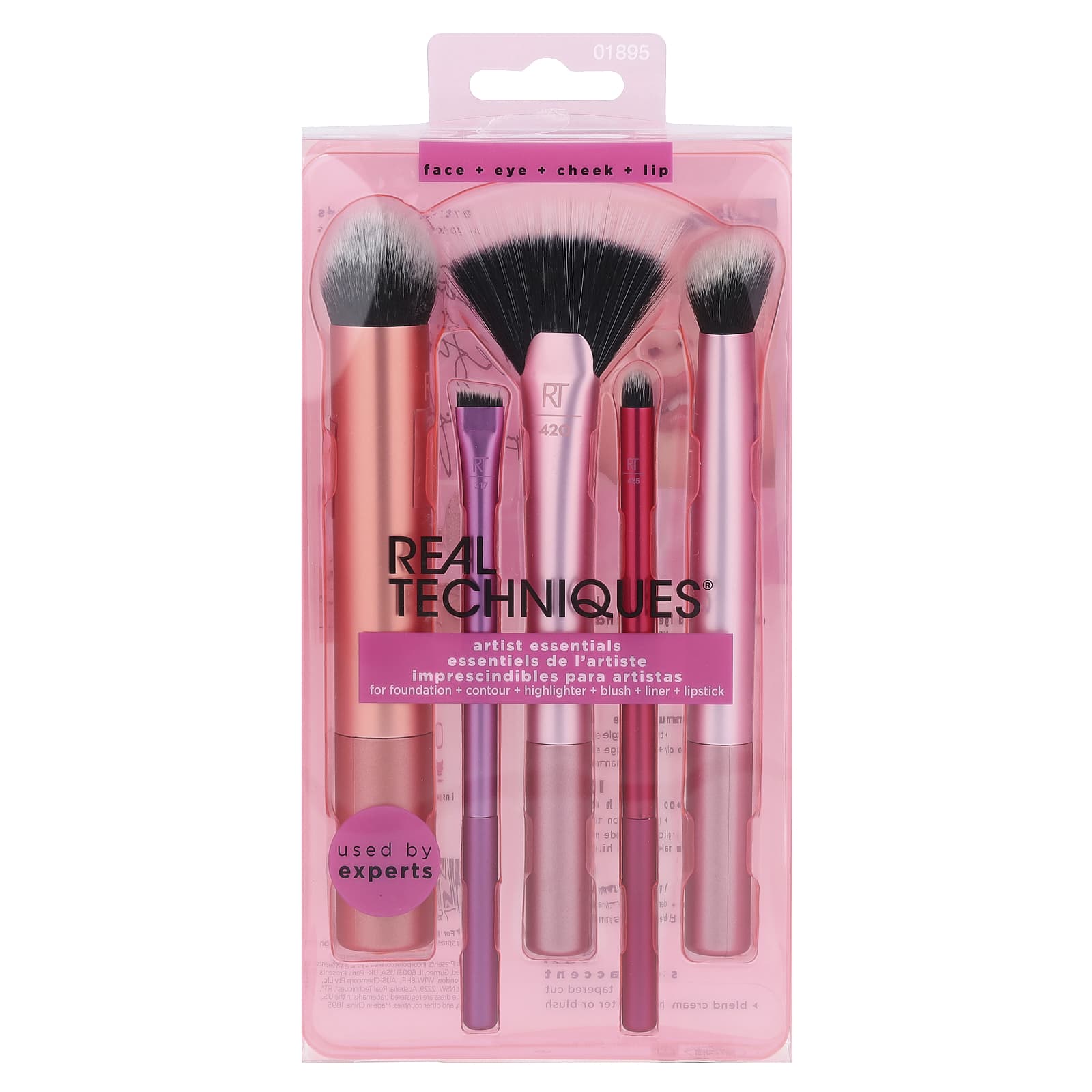 Real Techniques, Artist Essentials, 5 Piece Set - Image 2