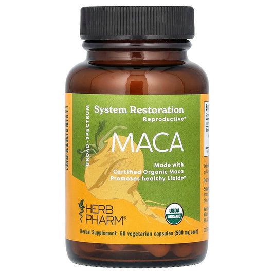 Boost Libido & Fertility with USDA Organic Maca Capsules - Image 1