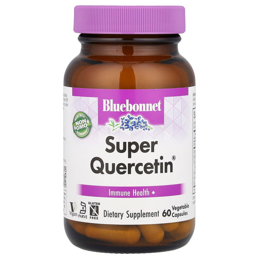 Bluebonnet Nutrition's Super Quercetin for Immune Health Support - 60 Capsules - Image 1