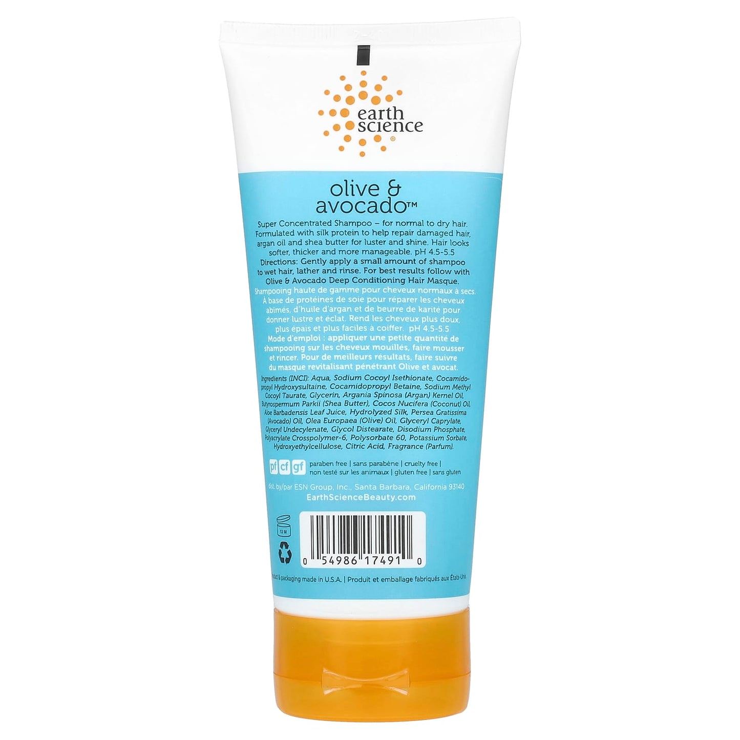 Olive & Avocado Shampoo for Normal to Dry Hair - Image 2