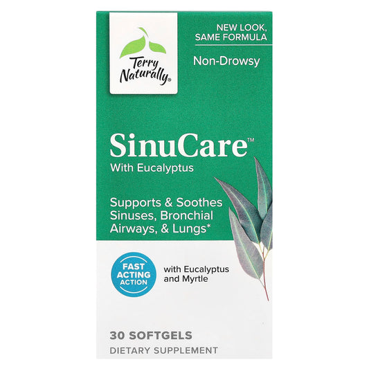 Terry Naturally, SinuCare™ with Eucalyptus, 30 Softgels - Image 1
