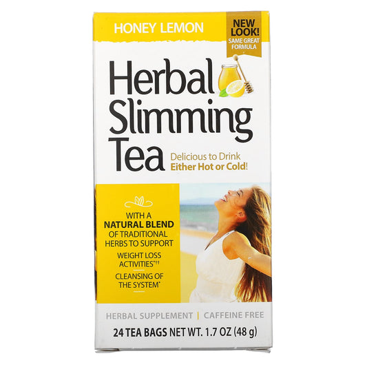 Herbal Slimming Tea for Weight Loss - 24 Tea Bags, Caffeine Free - Image 1