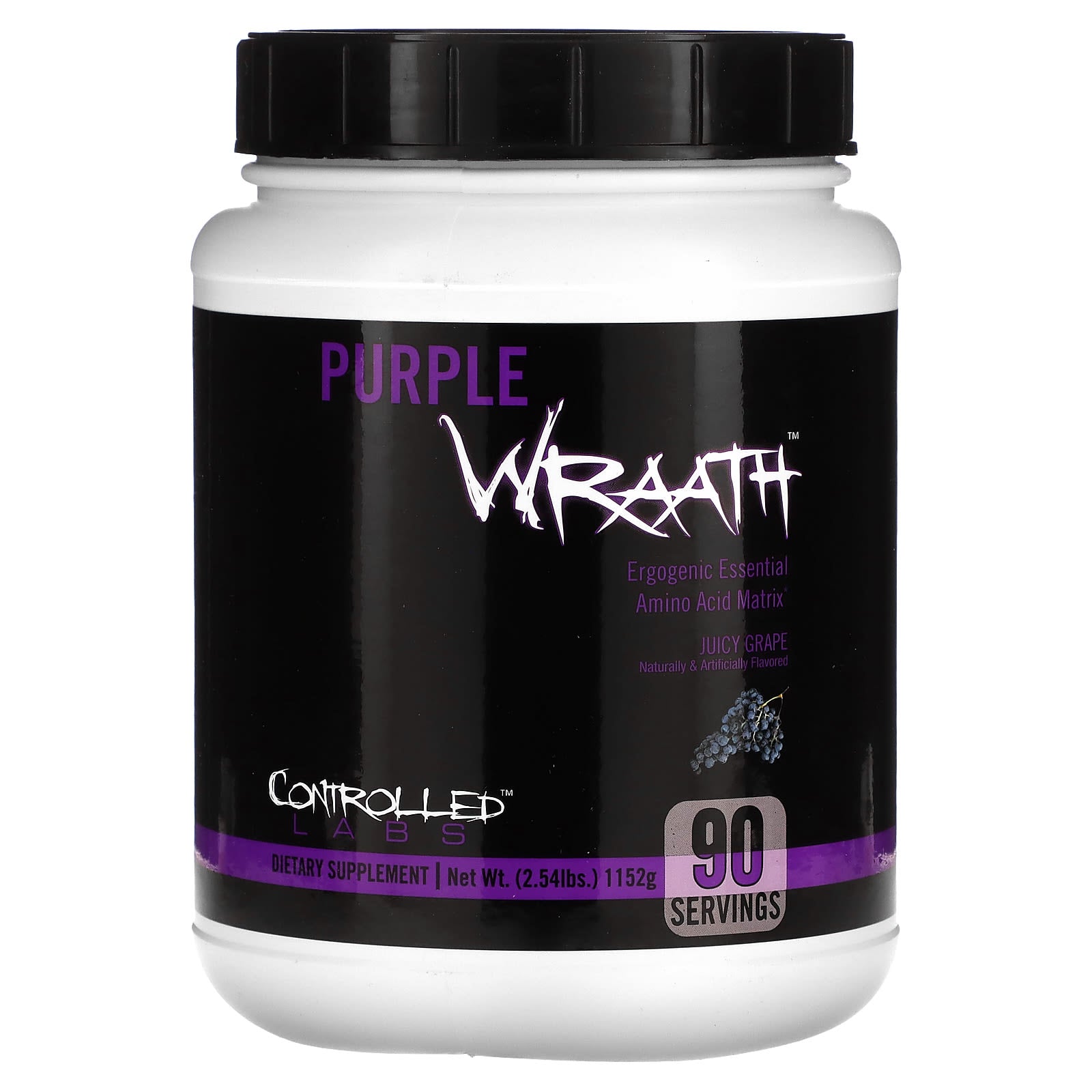 Controlled Labs Purple Wraath Juicy Grape Supplement - Image 1