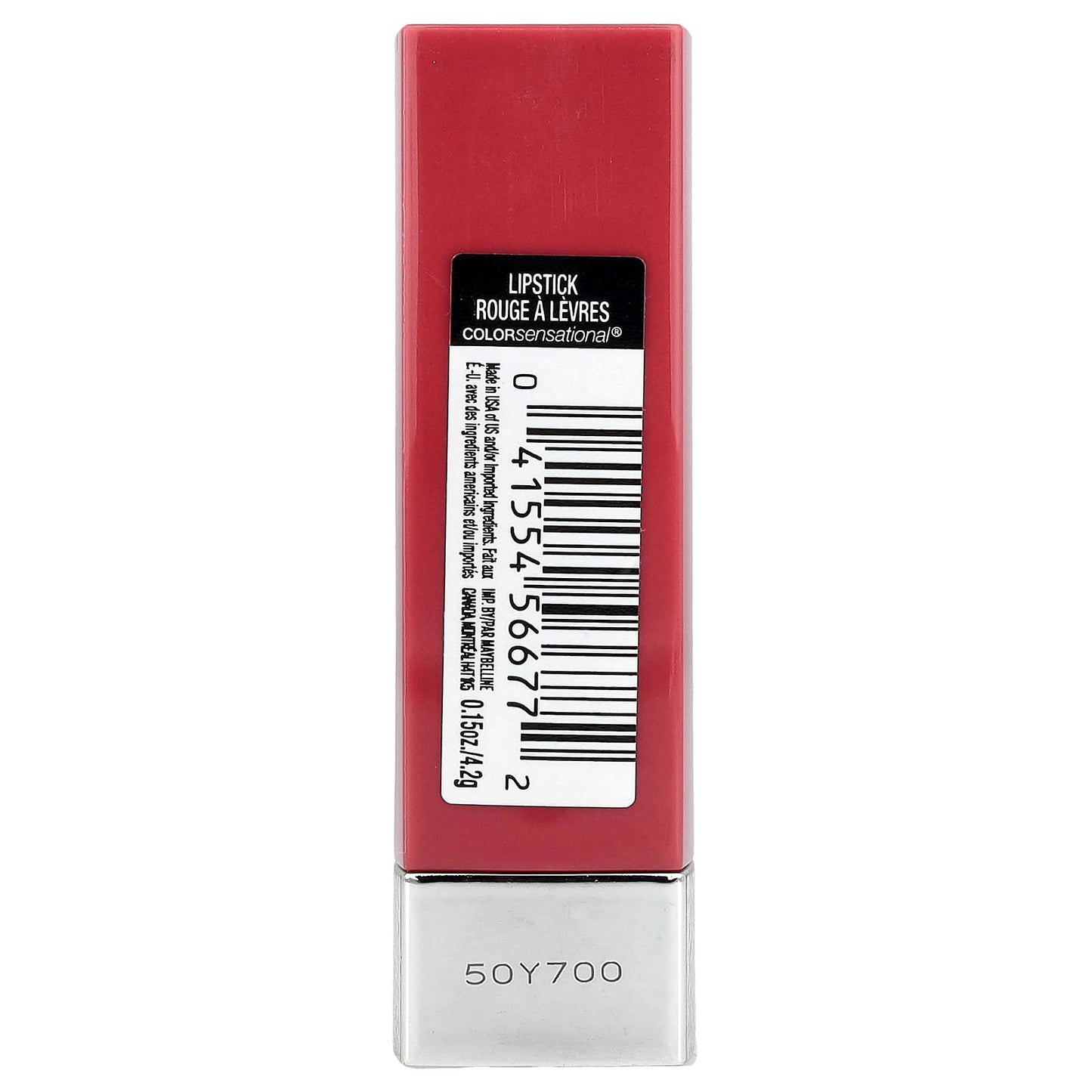 Maybelline, Color Sensational, Made For All Lipstick, 376 Pink for Me, 0.15 oz (4.2 g) - Image 2