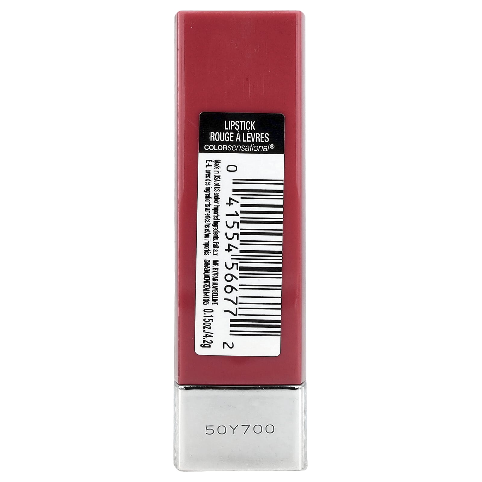 Maybelline, Color Sensational, Made For All Lipstick, 376 Pink for Me, 0.15 oz (4.2 g) - Image 2
