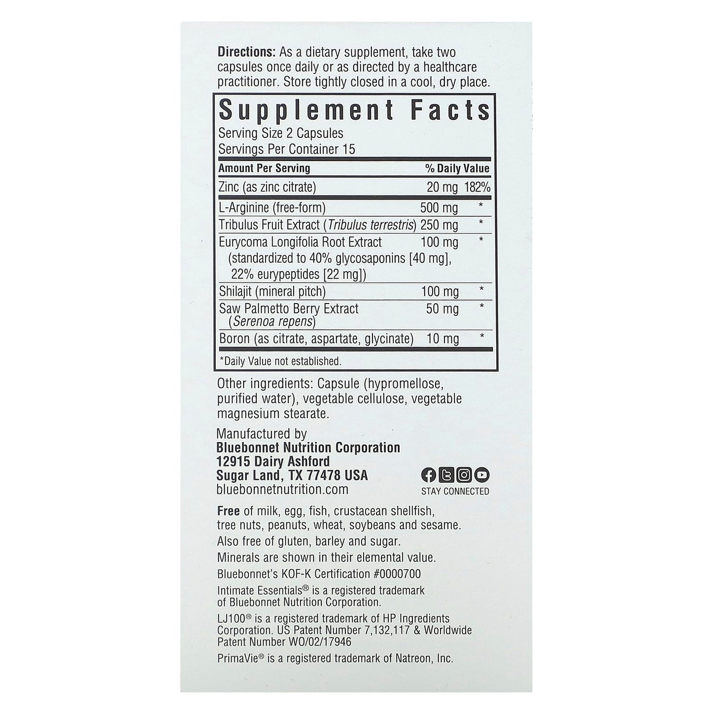 Boost Testosterone & Libido with Bluebonnet Nutrition For Him - Image 2