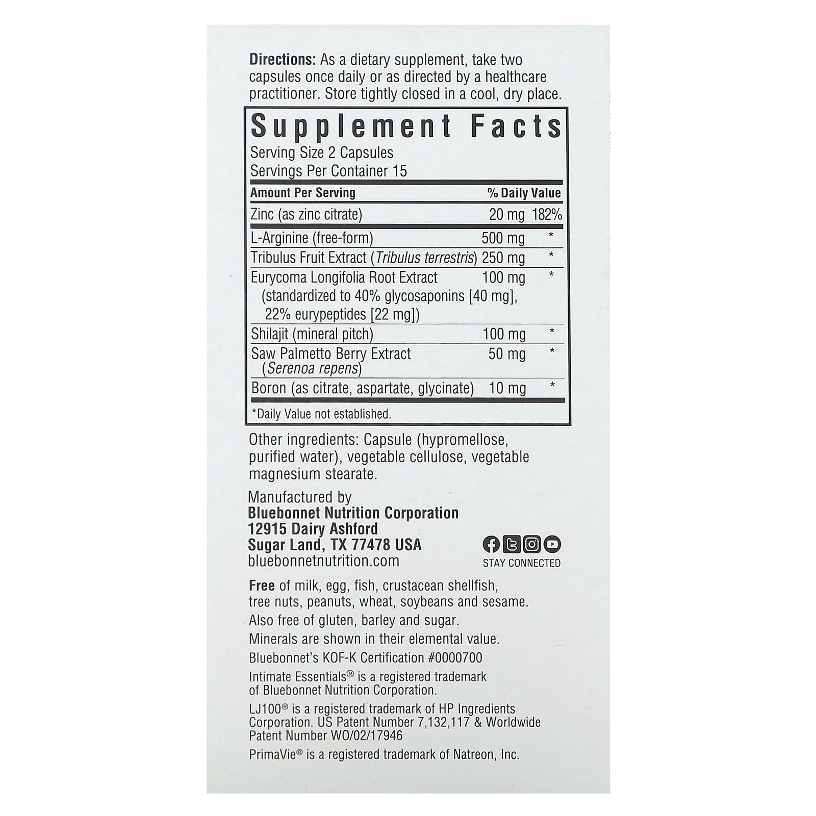 Boost Testosterone & Libido with Bluebonnet Nutrition For Him - Image 2