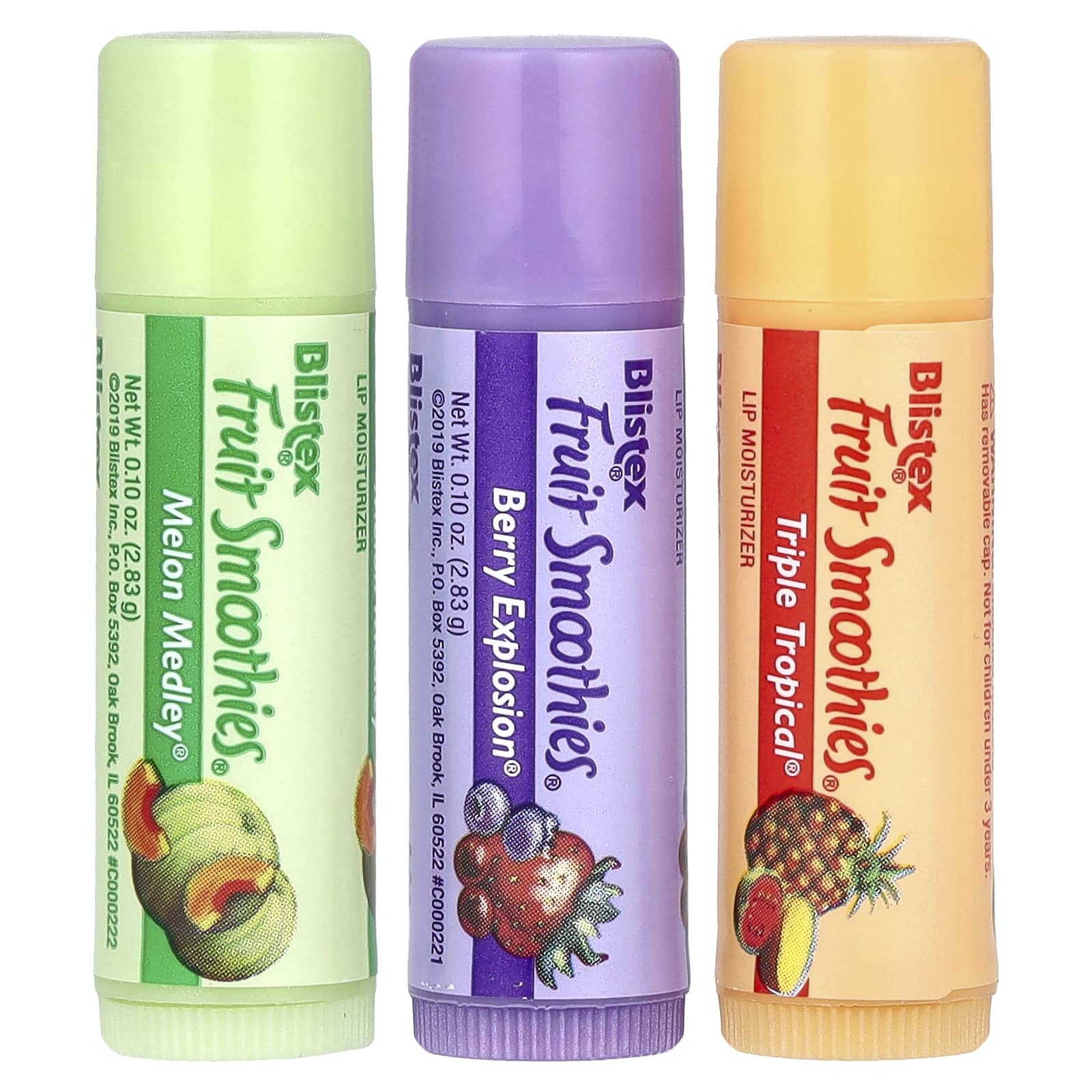 Soft & Healthy Lips with Blistex Fruit Smoothies Lip Moisturizer - Image 1