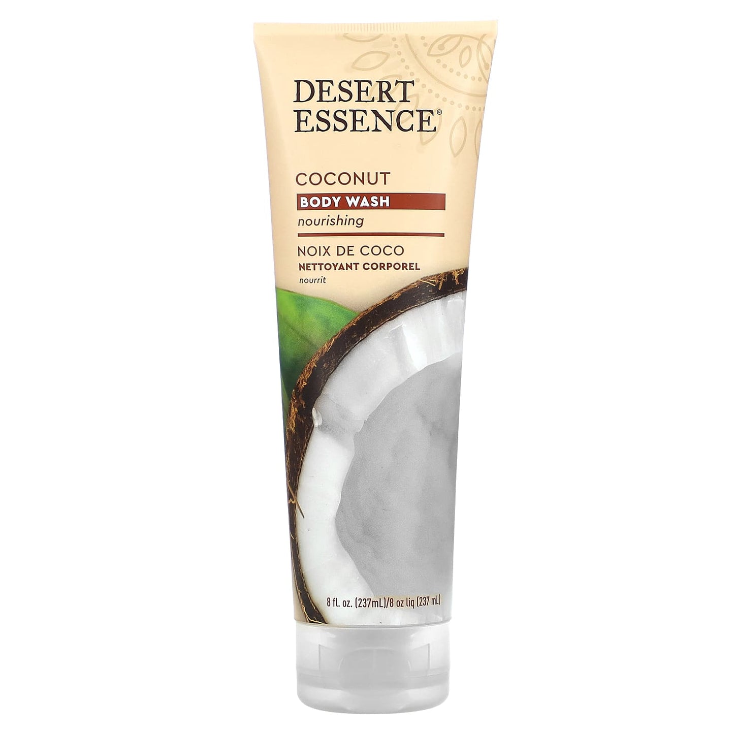 Desert Essence Coconut Body Wash for Hydrated Skin - 8 fl oz - Image 1