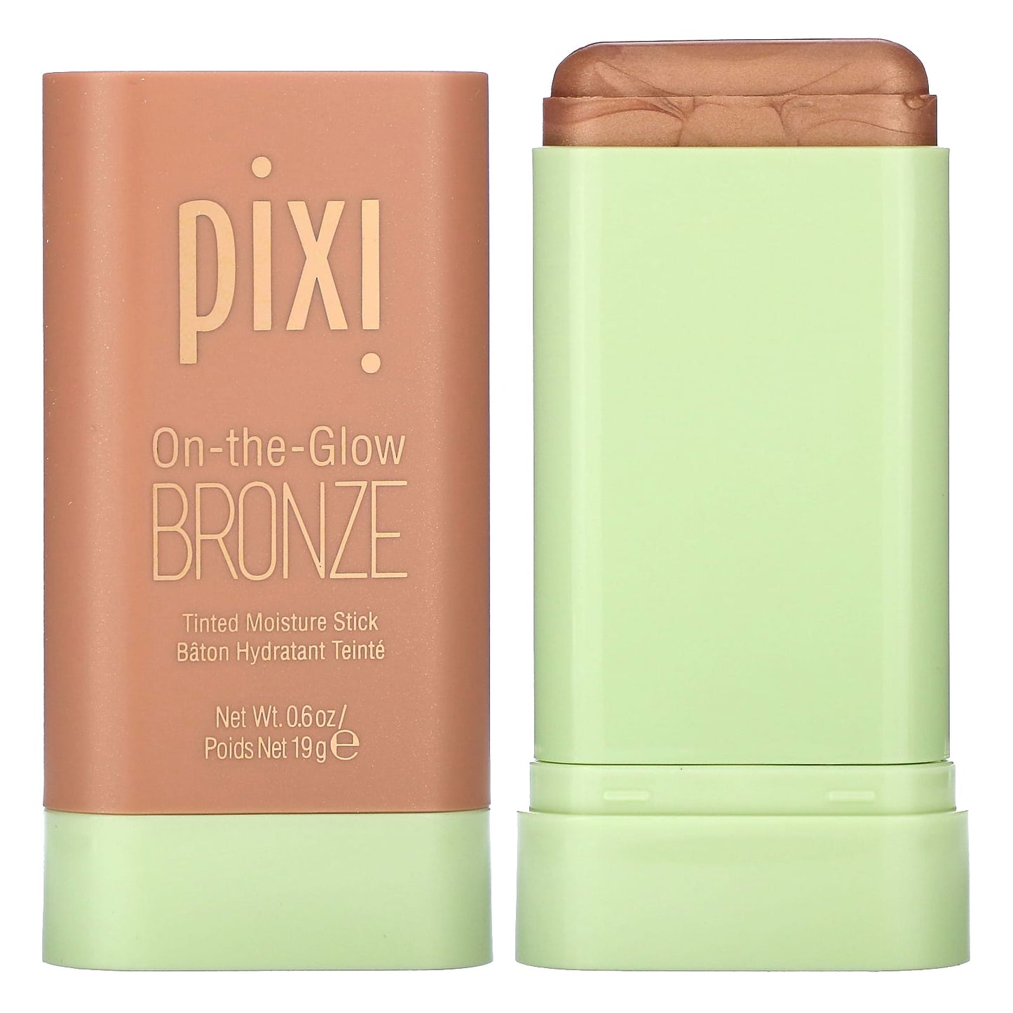 Pixi Beauty, On-the-Glow Bronze, Tinted Moisture Stick, Soft Glow, 0.6 oz (19 g) - Image 1