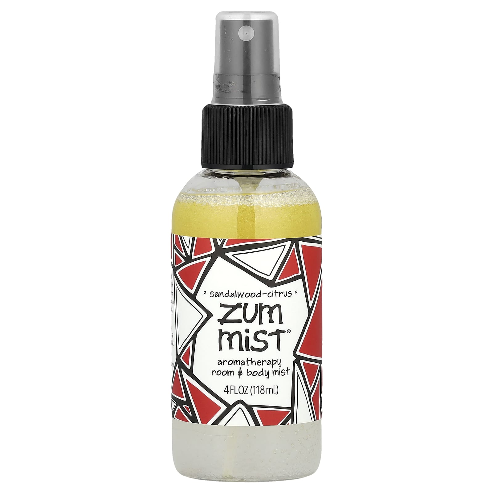 ZUM, Zum Mist®, Aromatherapy Room & Body Mist, Sandalwood-Citrus, 4 fl oz (118 ml) - Image 1