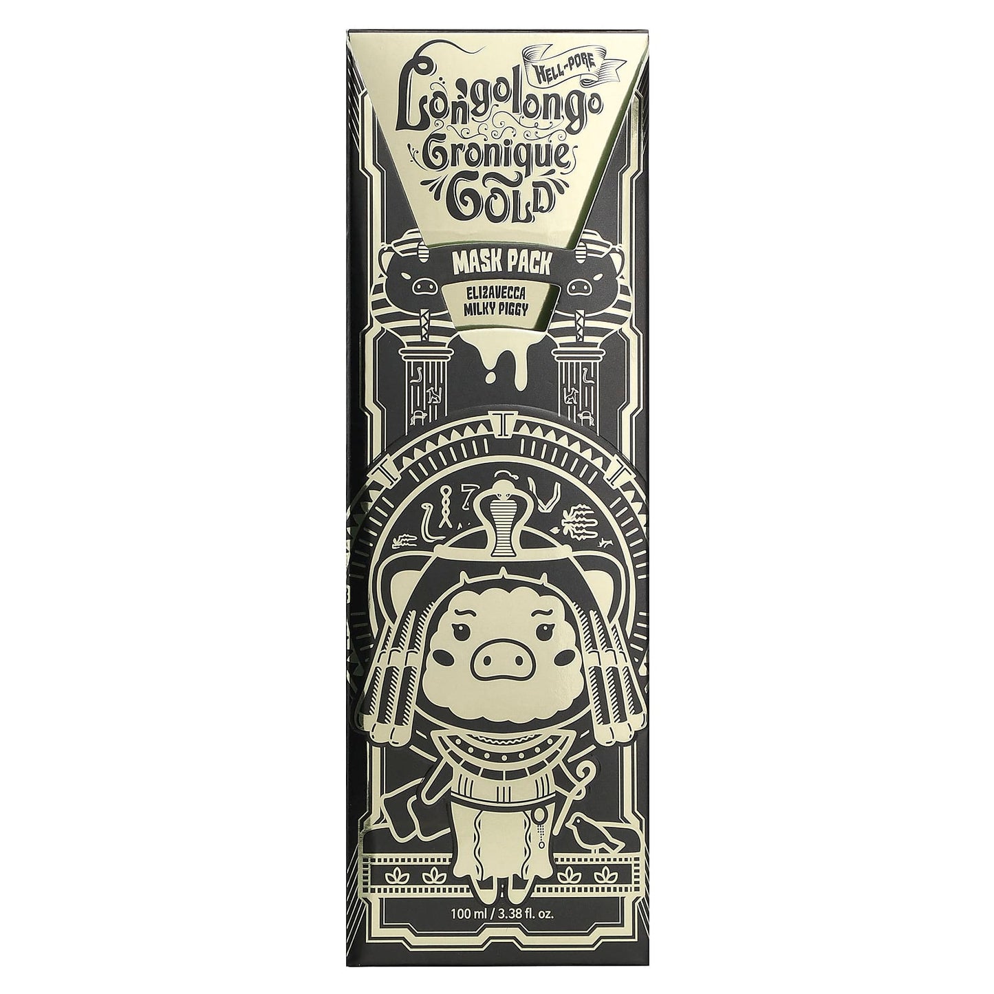 Elizavecca Hell-Pore LongoLongo Gold Mask for Glowing Skin, 100ml - Image 2