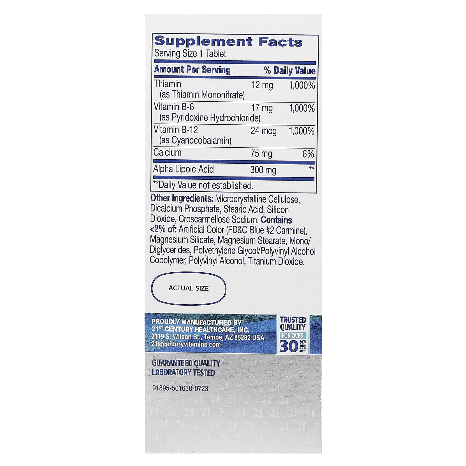 Nerve Health Support with 21st Century Vitamin B Complex - Image 2