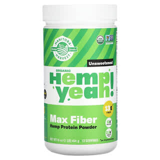 Maximize Your Health with Manitoba Harvest Hemp Yeah! Max Fiber Powder