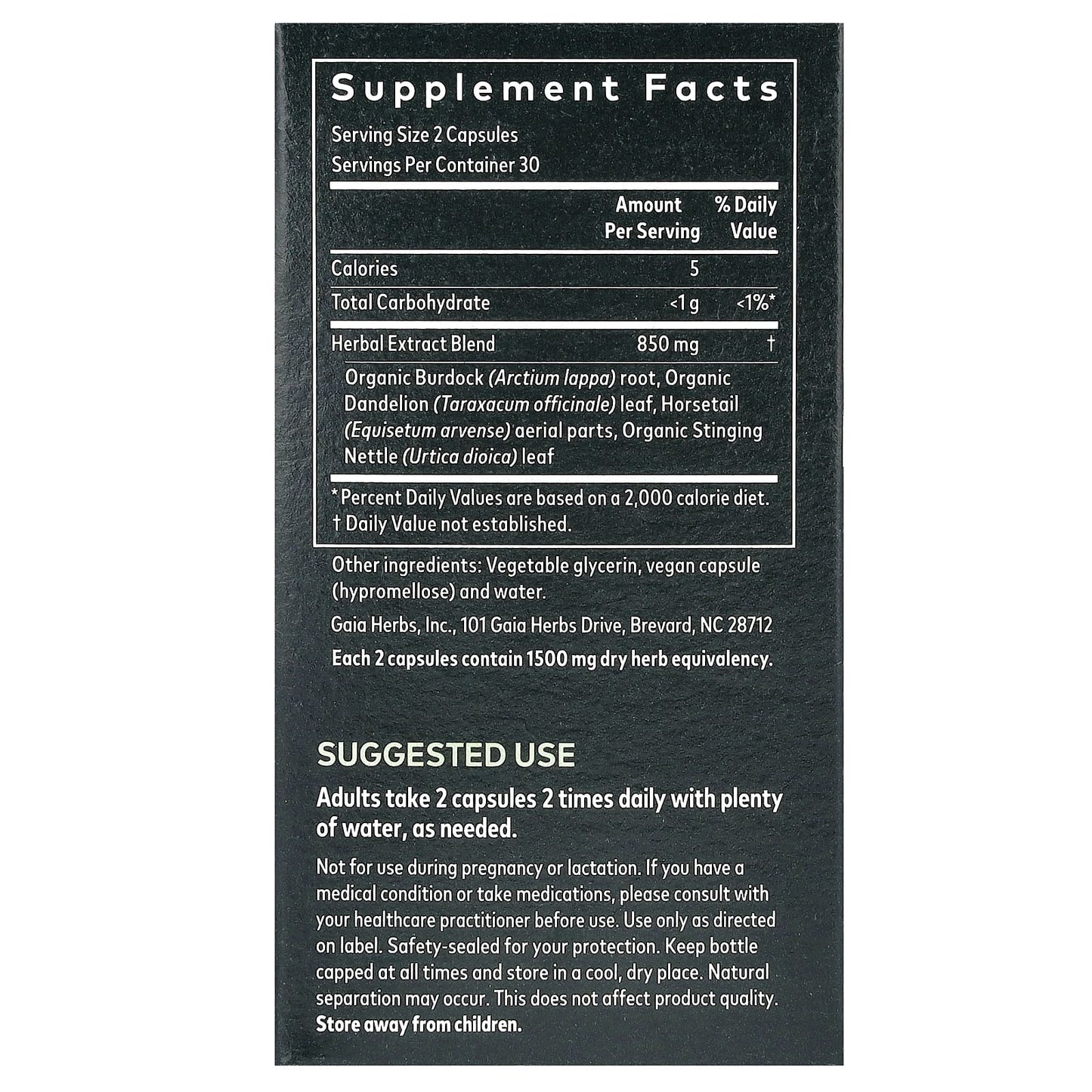 Gaia Herbs - Bloat Support for Women, Period - 60 Liquid Phyto-Caps - Image 2