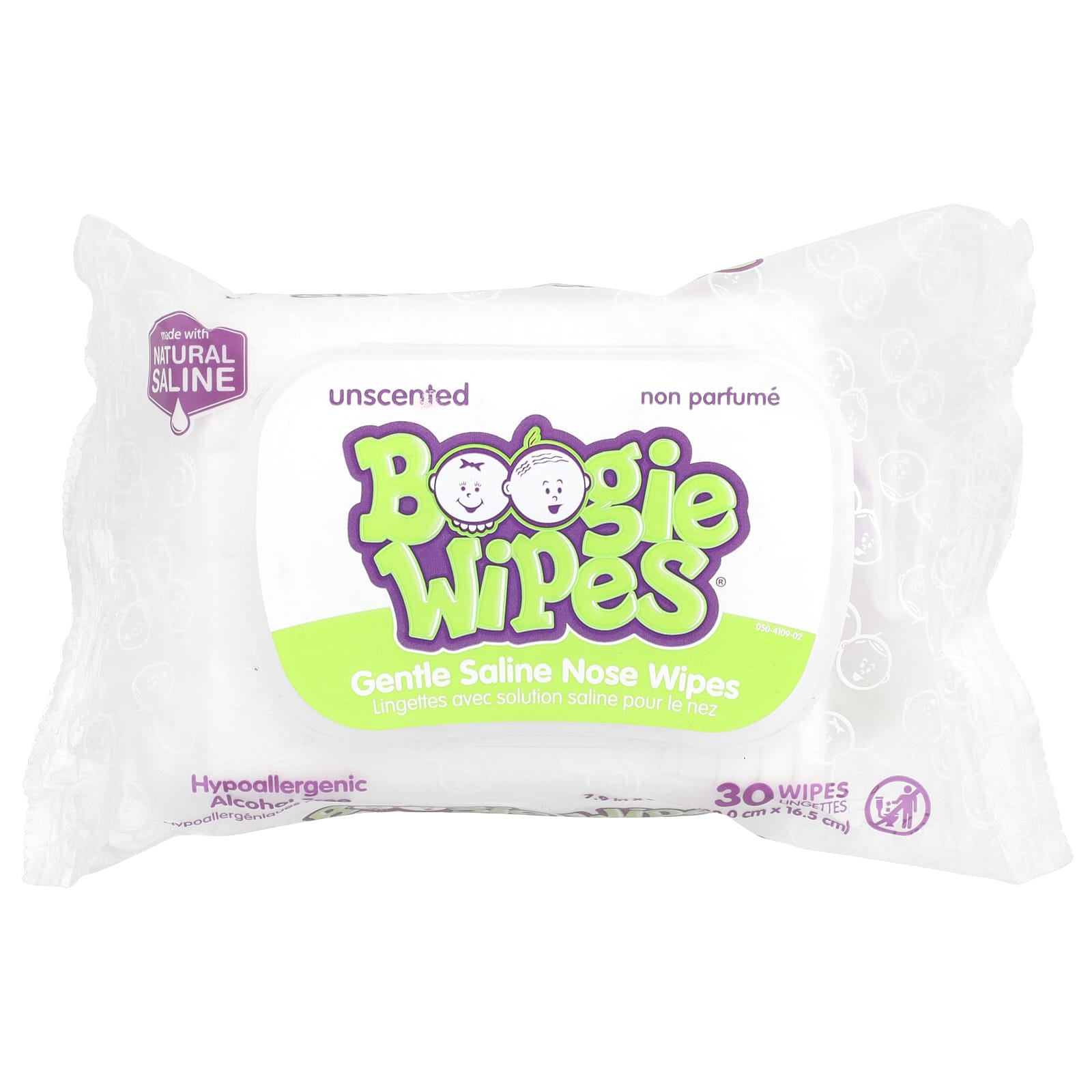 Gentle Unscented Nose Wipes for Babies & Kids by Boogie Wipes - Image 1