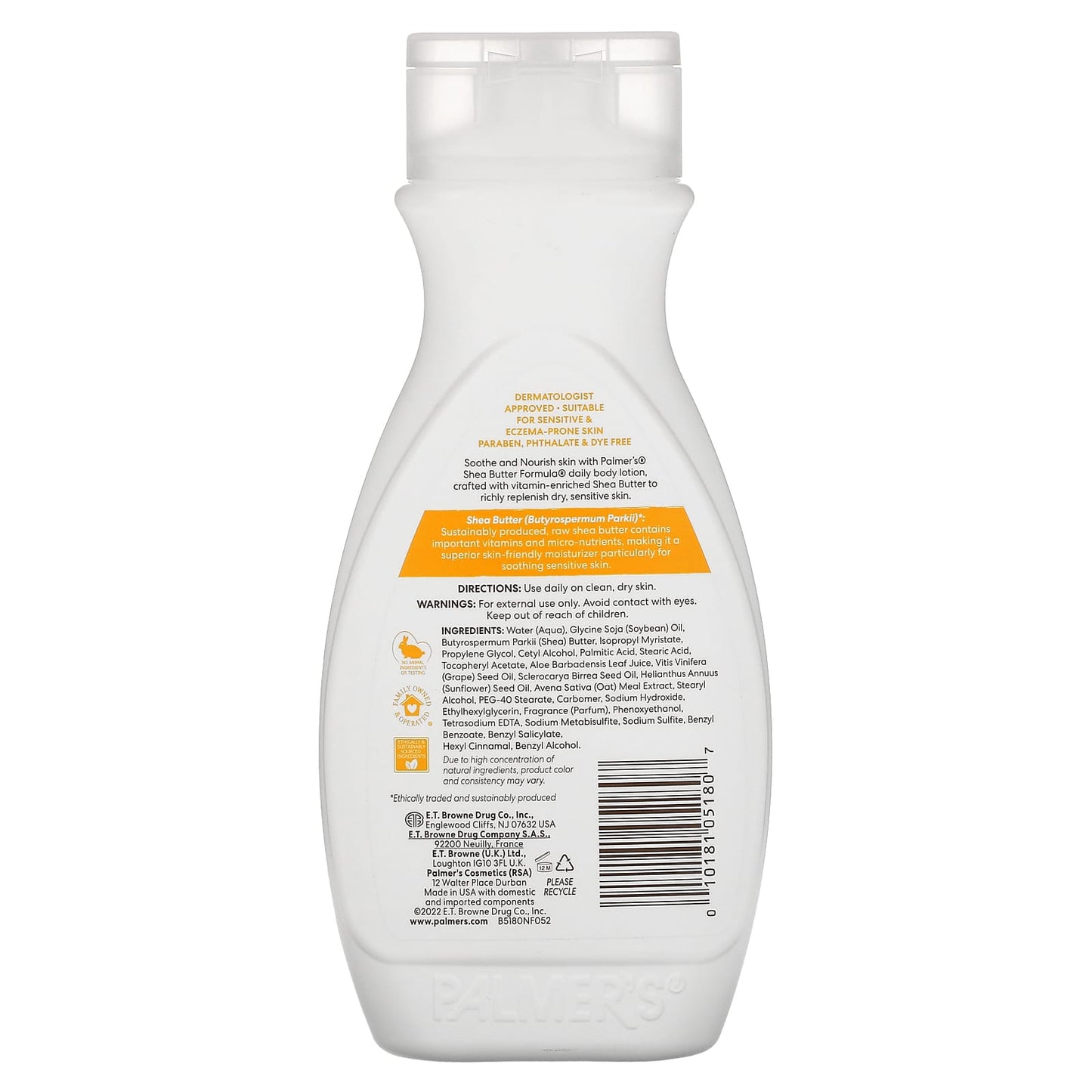 Palmer's, Shea Butter Formula® with Vitamin E, Daily Body Lotion, 8.5 fl oz (250 ml) - Image 2