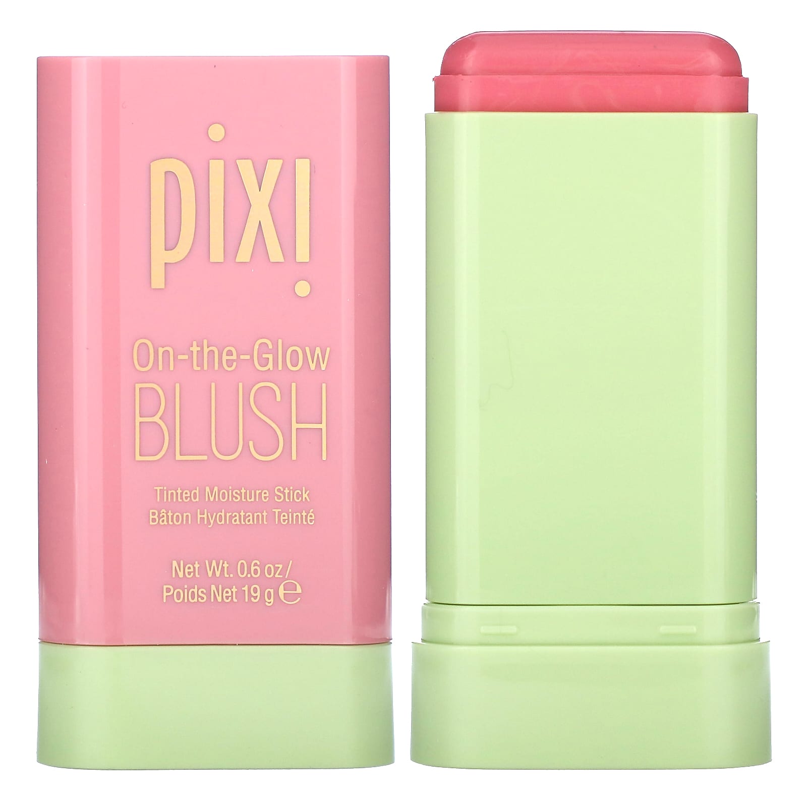 Pixi Beauty, On-the-Glow Blush, Tinted Moisture Stick, Fleur, 0.6 oz (19 g) - Image 1