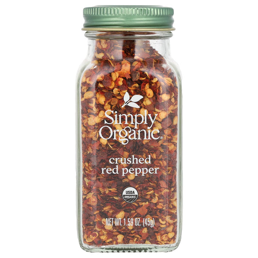 Simply Organic, Crushed Red Pepper, 1.59 oz (45 g) - Image 1