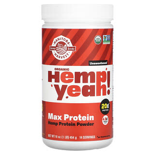 Maximize Your Day with Manitoba Harvest Organic Hemp Yeah! Max Protein Powder