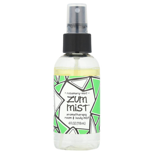 ZUM, Zum Mist®, Aromatherapy Room & Body Mist, Rosemary-Mint, 4 fl oz (118 ml) - Image 1