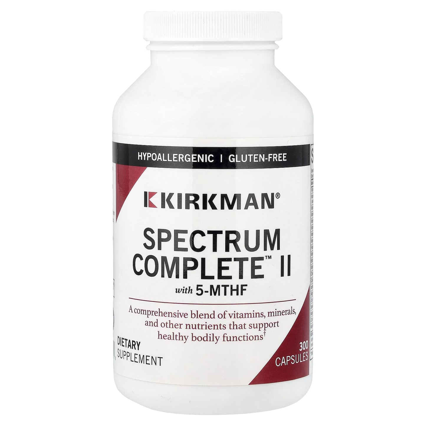 Kirkman Labs, Spectrum Complete II, 300 Capsules - Image 1