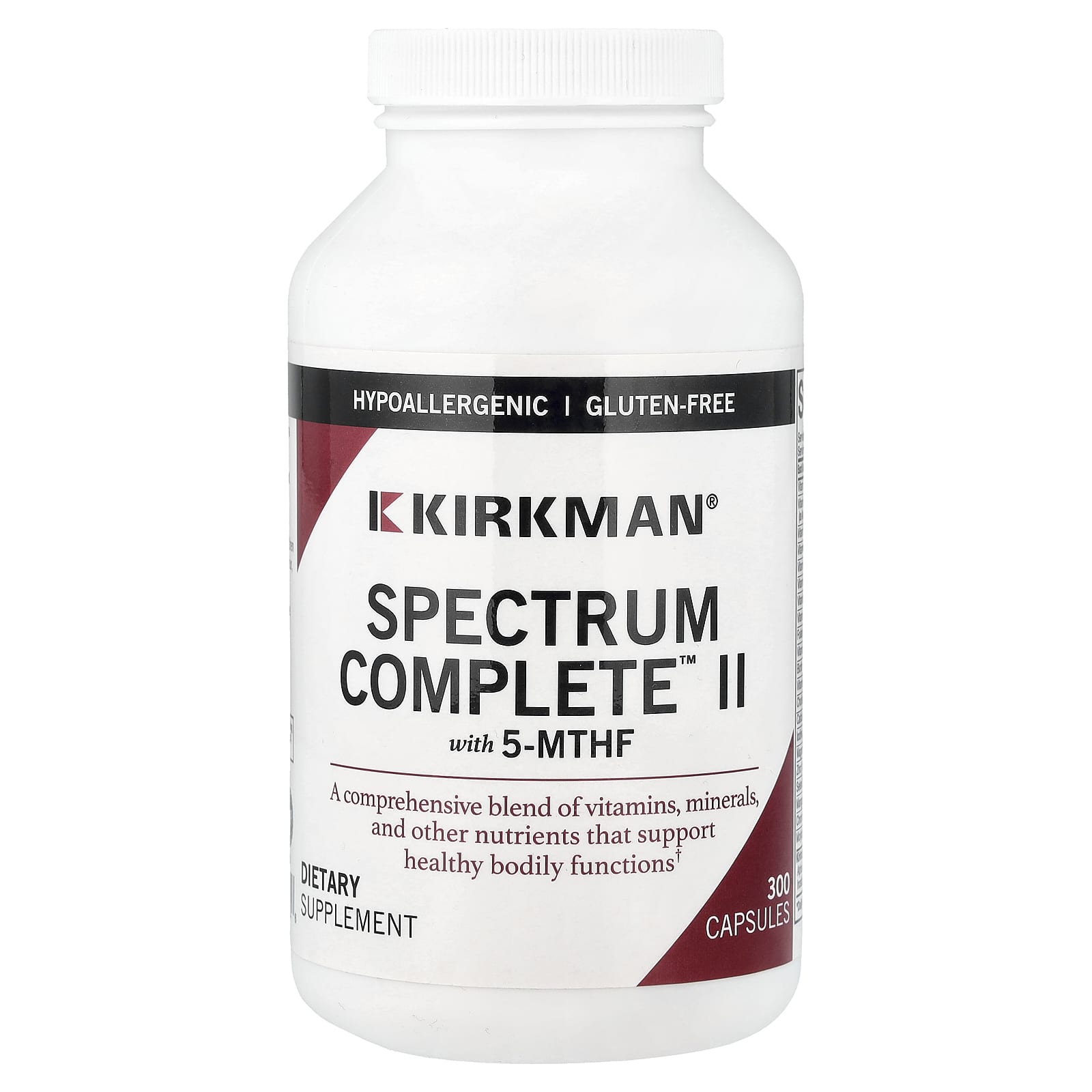 Kirkman Labs, Spectrum Complete II, 300 Capsules - Image 1