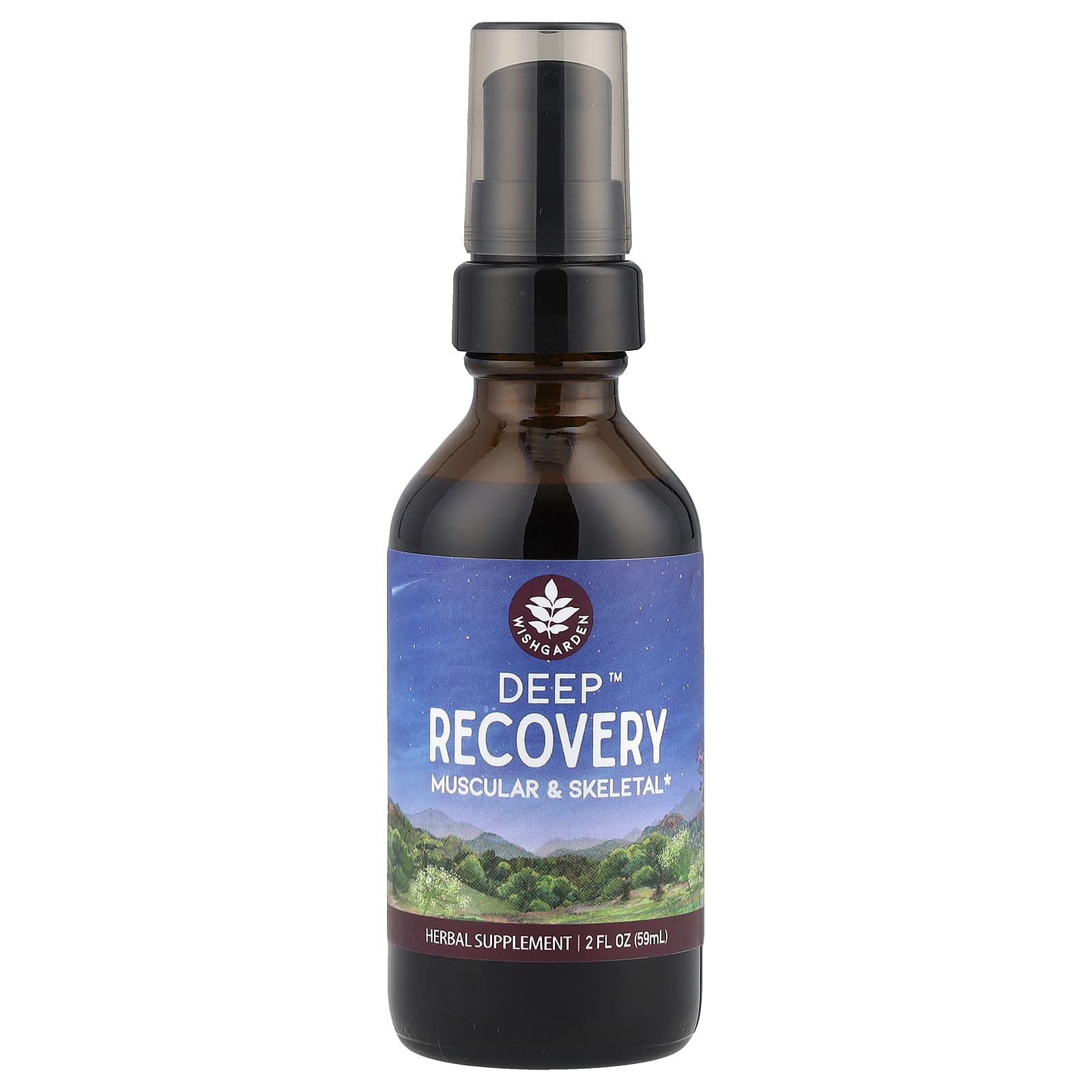WishGarden Herbs, Deep™ Recovery, 2 fl oz (59 ml) - Image 1