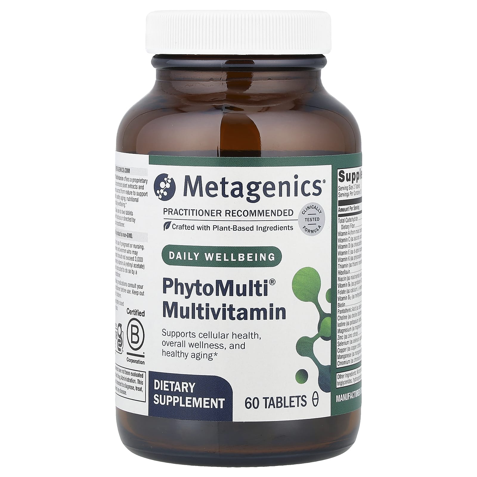 Metagenics, PhytoMulti® Multivitamin, 60 Tablets - Image 1