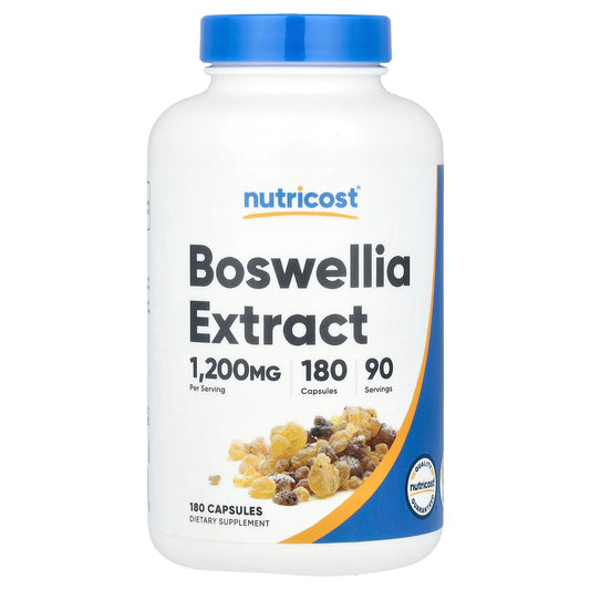 Nutricost, Boswellia Extract, 180 Capsules (600 mg per Capsule) - Image 1