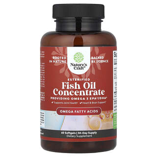 Nature's Craft Fish Oil Concentrate for Joint Heart & Brain Health