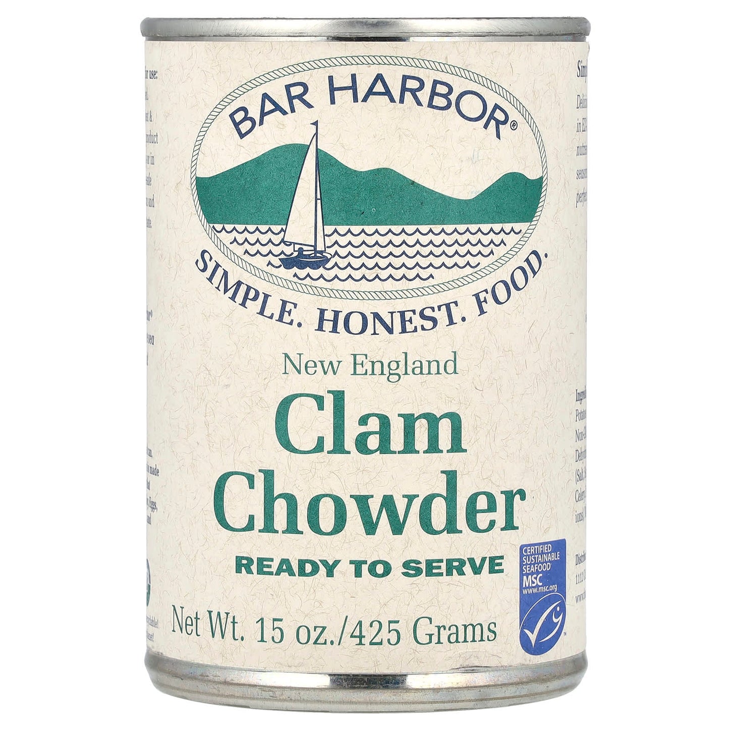 Sustainable New England Clam Chowder by Bar Harbor - Ready to Serve - Image 1