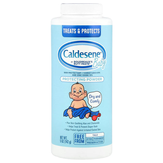 Caldesene Baby Diaper Rash Powder, 5 oz (142g) - Soothe & Protect Delicate Skin - Image 1