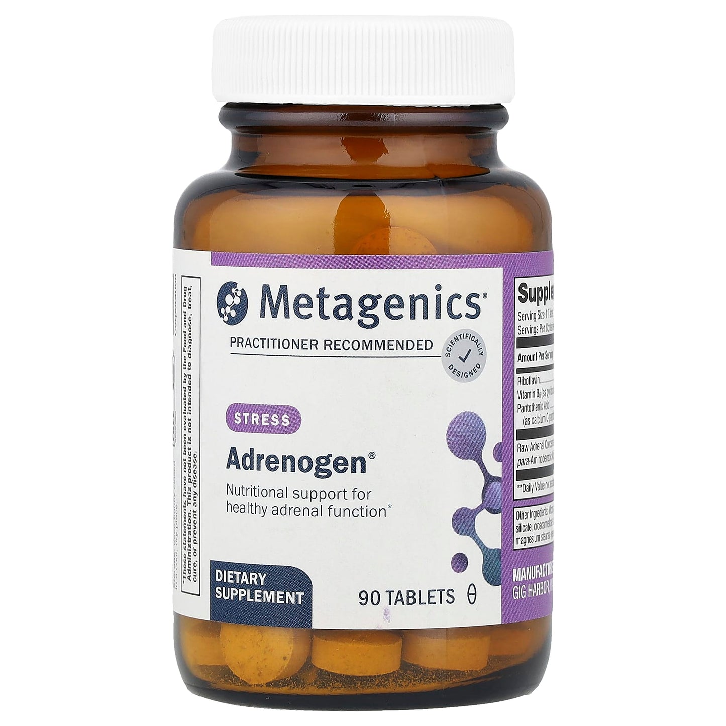 Metagenics, Adrenogen®, 90 Tablets - Image 1