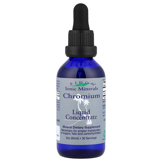 Eidon Ionic Chromium Liquid Supplement, 2 oz (60 ml), Vegan, Gluten-Free - Image 1