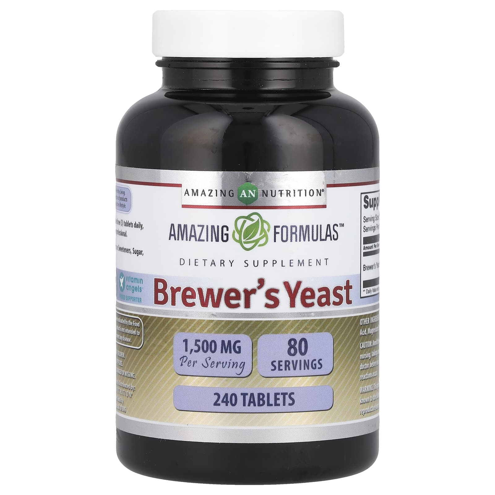 Boost Your Health with Brewer's Yeast Supplements 500mg - Image 1