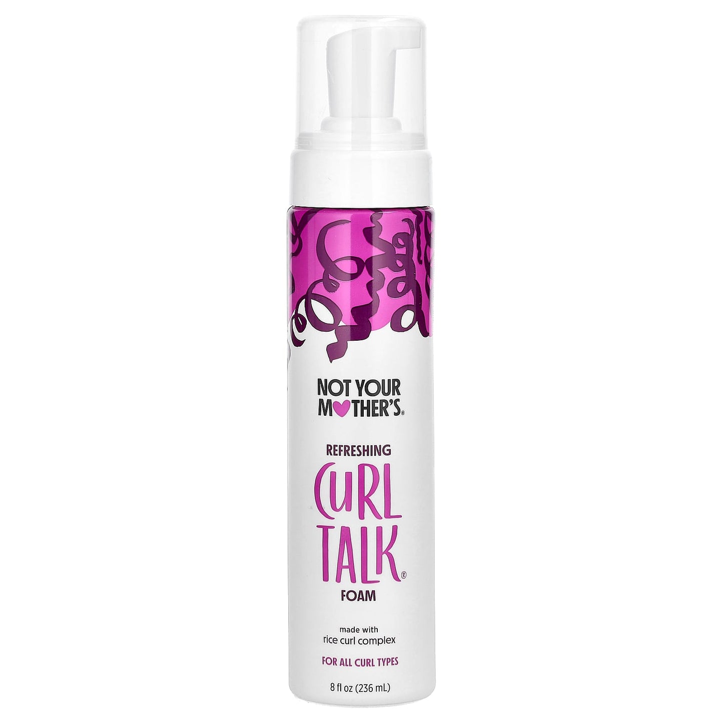 Not Your Mother's, Curl Talk, Refreshing Foam, 8 fl oz (236 ml) - Image 1