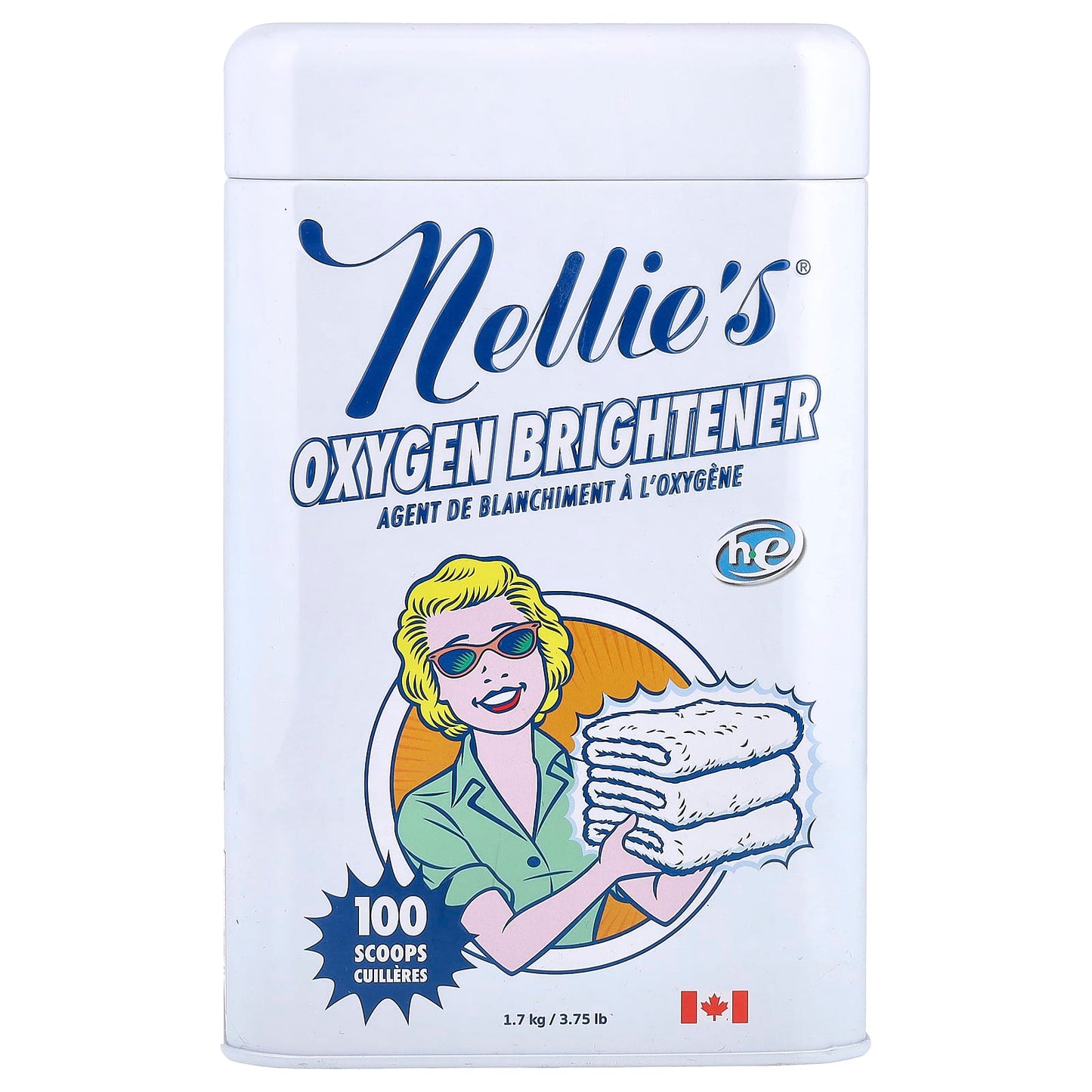 Nellie's, Oxygen Brightener, 3.75 lb (1.7 kg) - Image 1