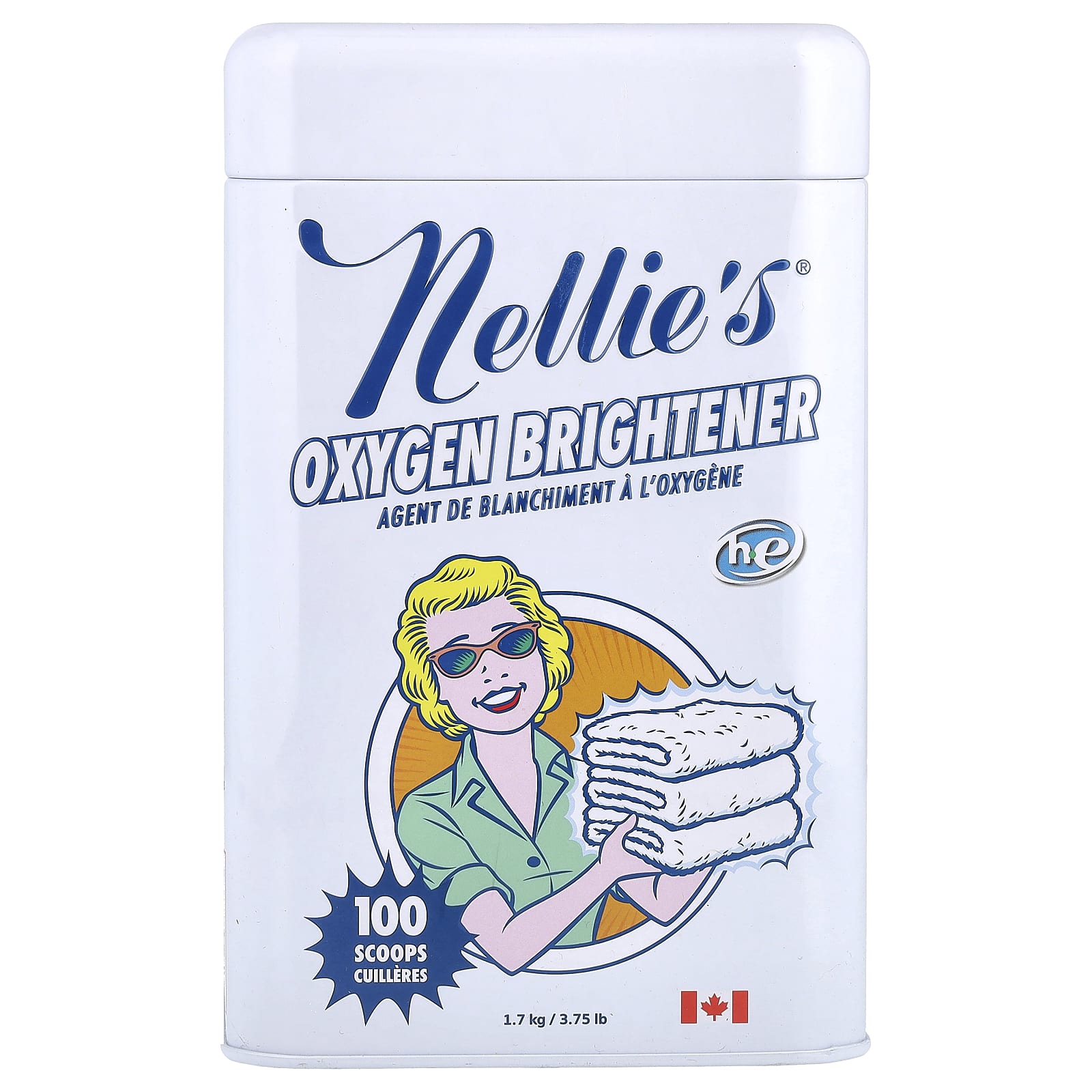 Nellie's, Oxygen Brightener, 3.75 lb (1.7 kg) - Image 1
