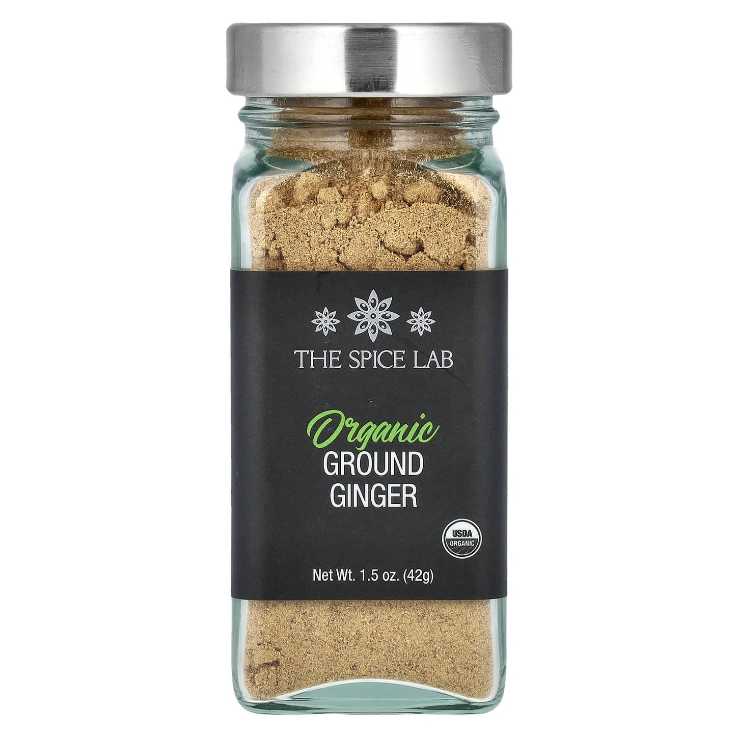 The Spice Lab, Organic Ground Ginger, 1.5 oz (42 g) - Image 1