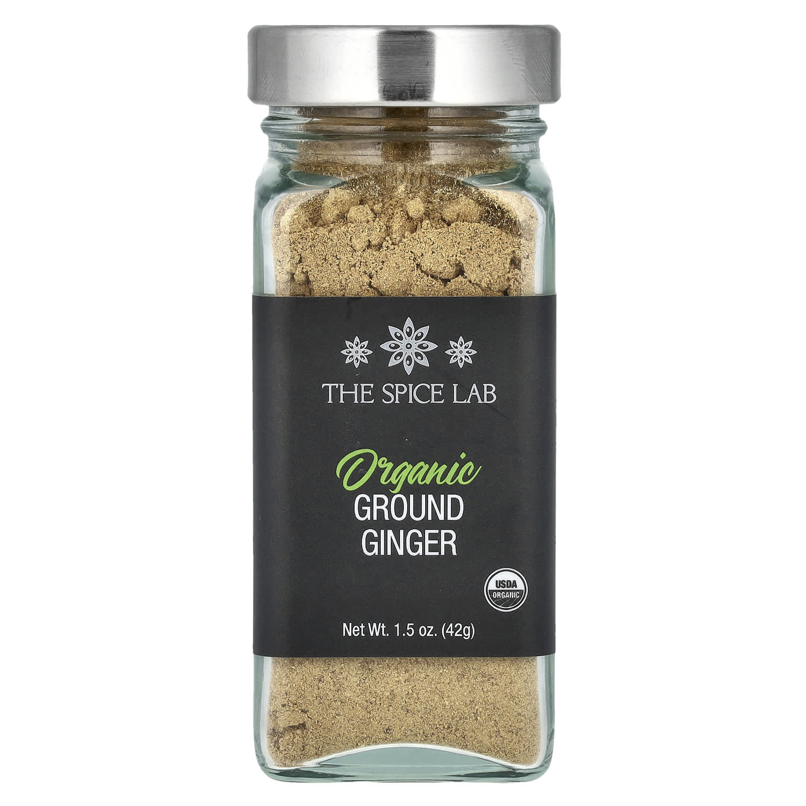 The Spice Lab, Organic Ground Ginger, 1.5 oz (42 g) - Image 1
