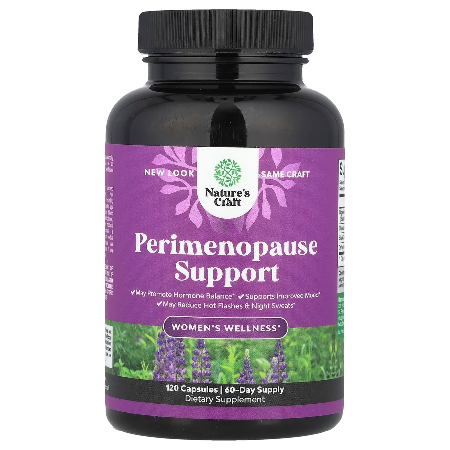 Nature's Craft, Women's Wellness, Perimenopause Support, 120 Capsules - Image 1